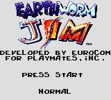 Заставка игры Earthworm Jim